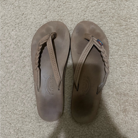 Rainbow Women's Brown Sandals - Picture 1 of 3